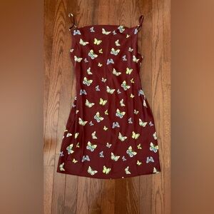 NWT - Urban Outfitters Mallory Cowl Neck Slip Dress